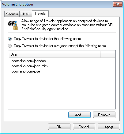 Gfi endpoint security removal tool