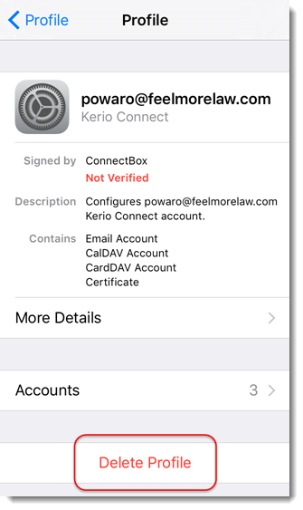 kerio connect firewall ports