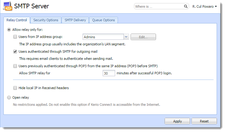 Kerio mail Server. SMTP Connector. SMTP open relay connect. Smtp connect failed