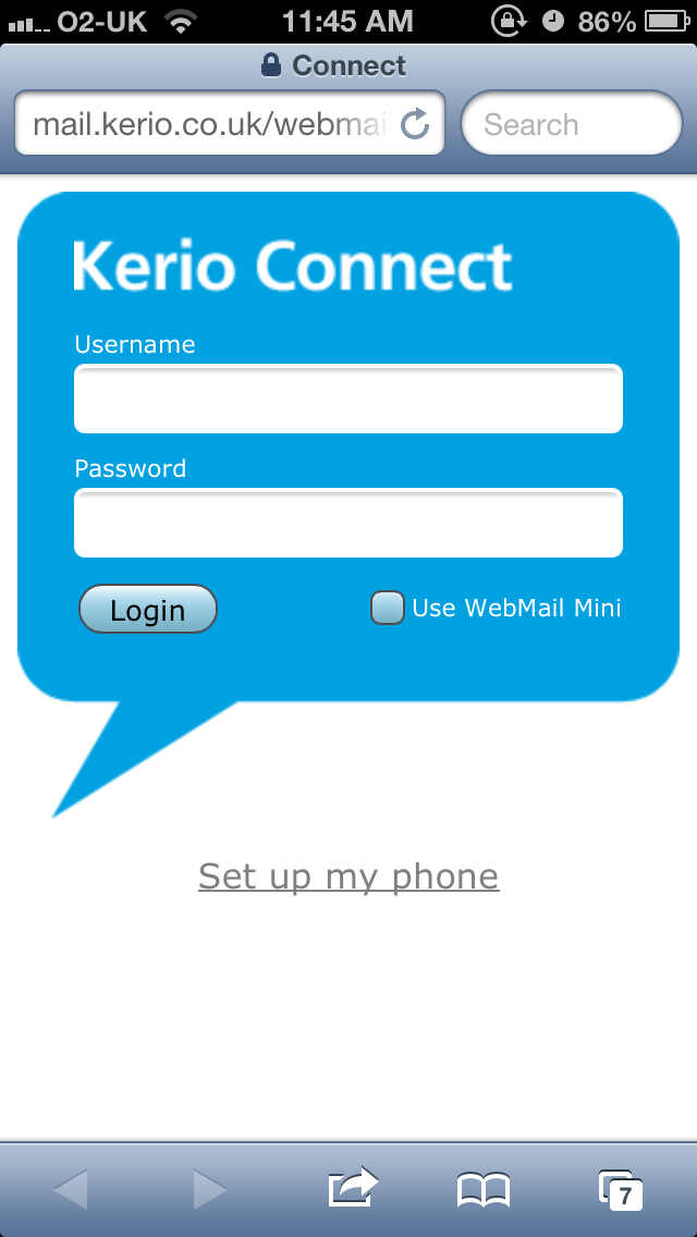 kerio connect support