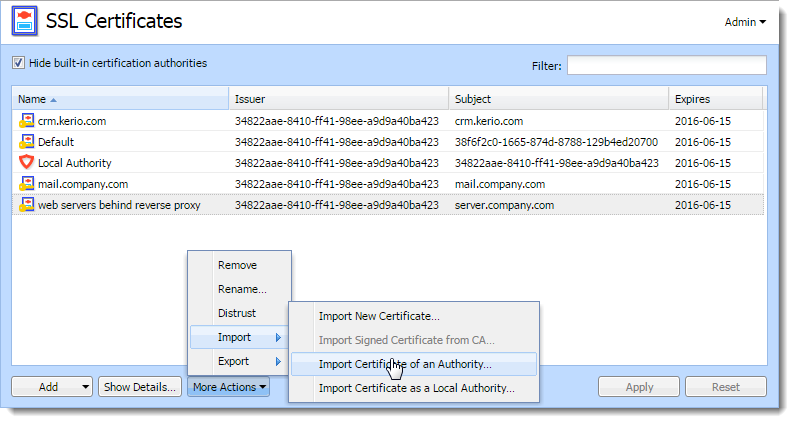 kerio connect vpn client