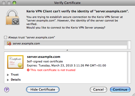 Kerio vpn client ошибка 28201 не удалось установить драйвер