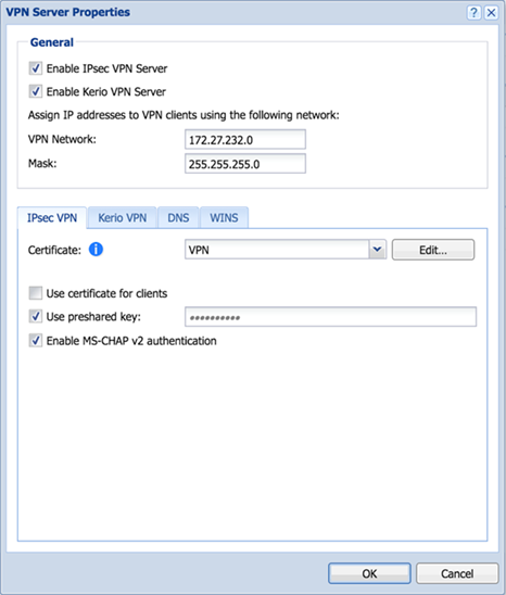 Configuring Ipsec Vpn Server