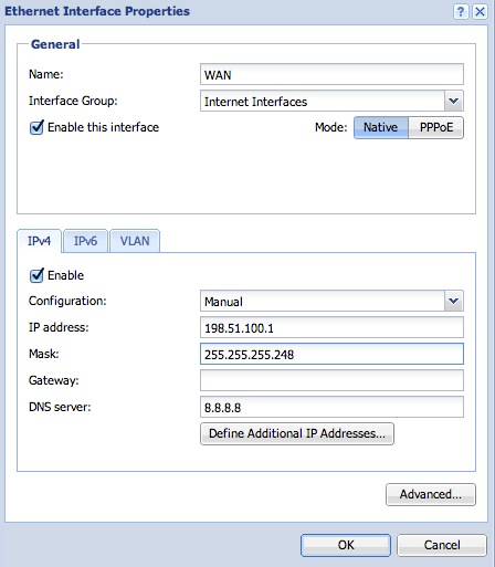 kerio control vlans