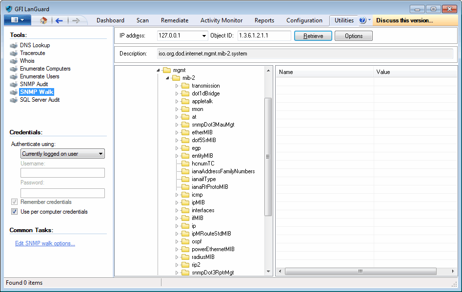 snmp trap tool for mac os x