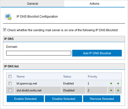 gfi mailessentials 2015 clear dns blacklist cache