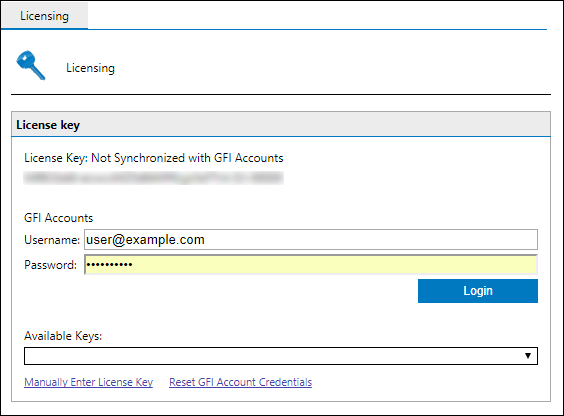 gfi mailessentials customer login